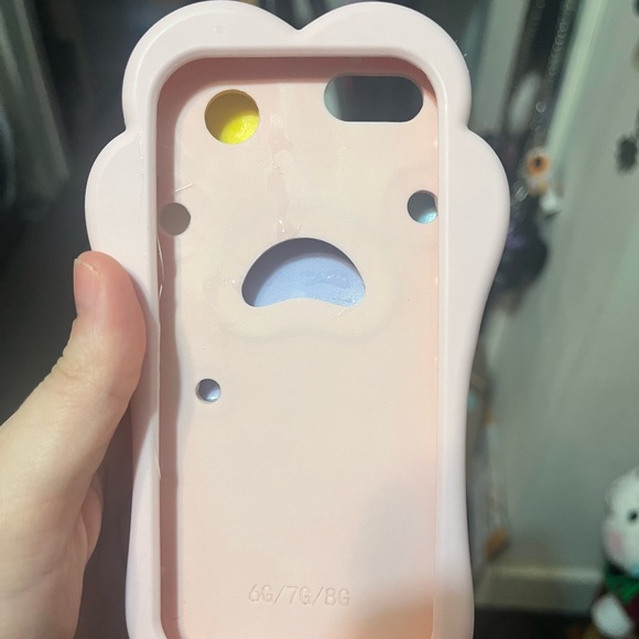 Pink cat Paw Phone Case - Picture 3 of 3